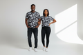 Urban Unisex Black Camo Performance Tee